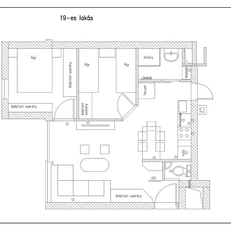Hotel de apartamente Port Delux Wellness & Luxury Siófok
